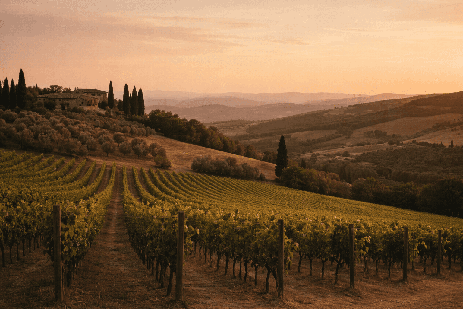 Drone shot of a running track at night