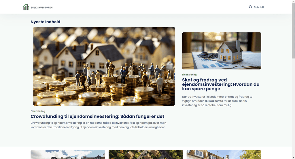 tsodense landing page