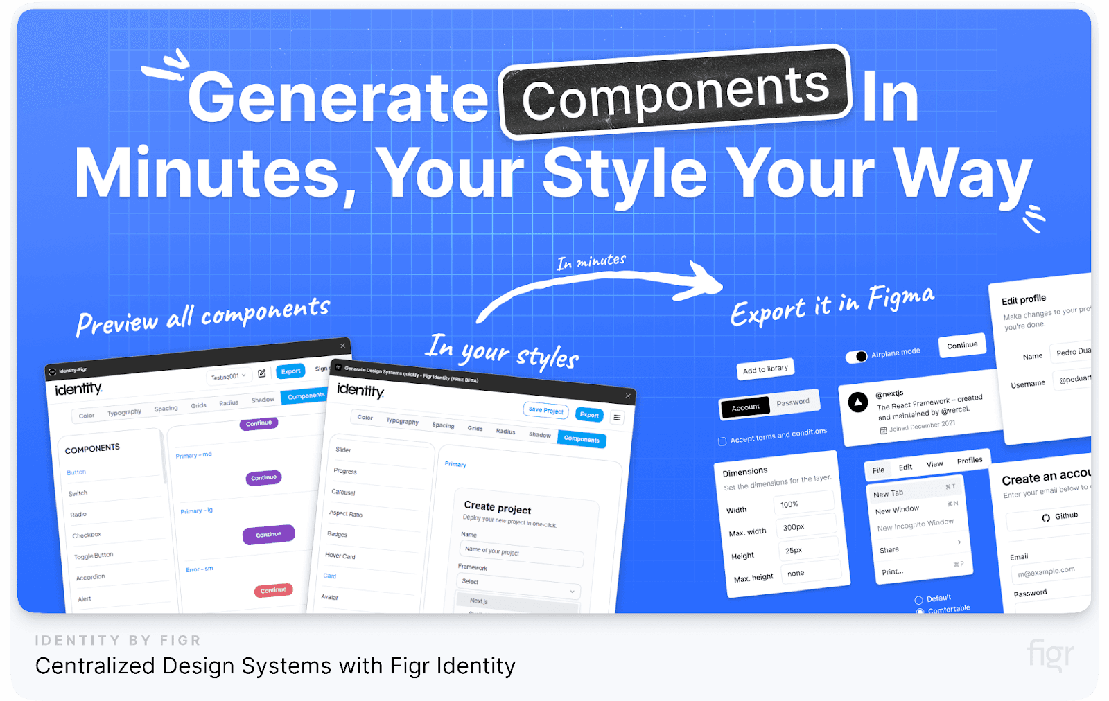 Centralized Design Systems with Figr Identity