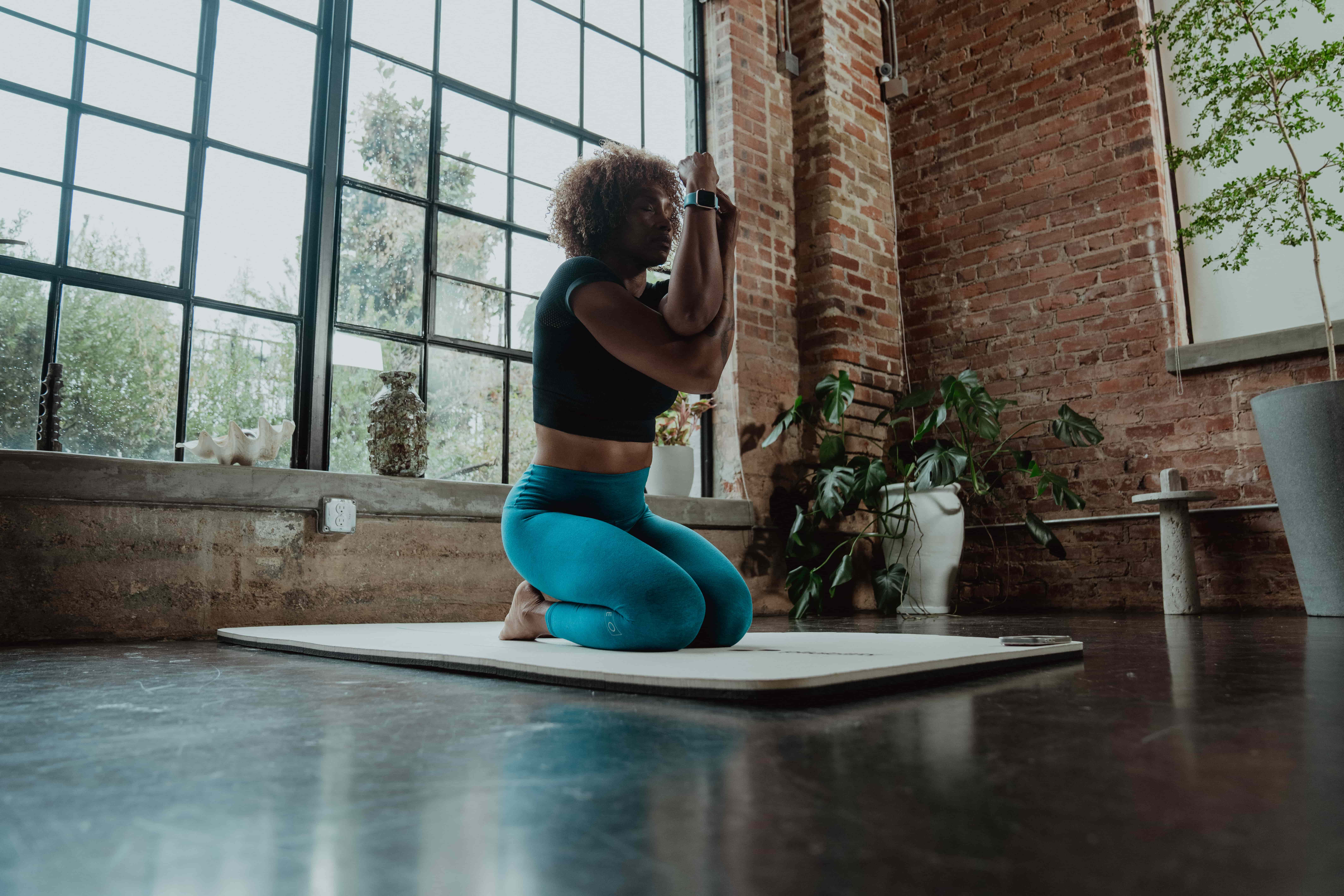 Woman Doing Exercise - Shoulder Mobility Exercises