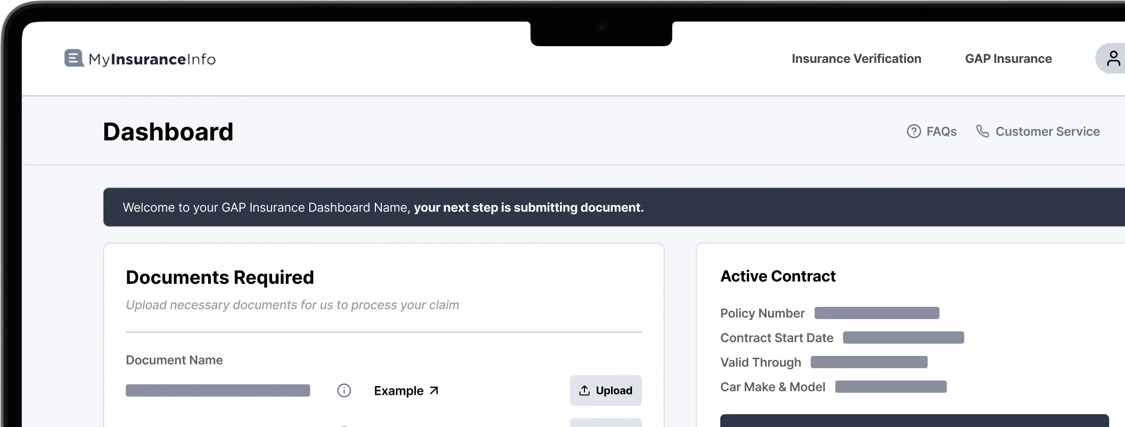 Image of GAP Dashboard