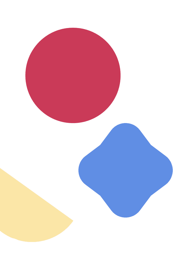 red, blue and yllow shapes