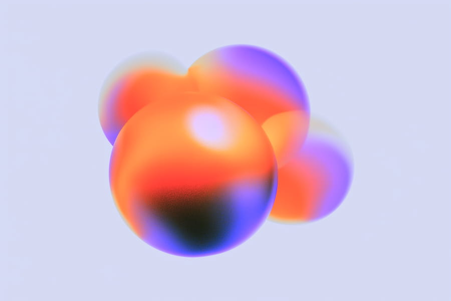 Abstract gradient in Sovendus Colors