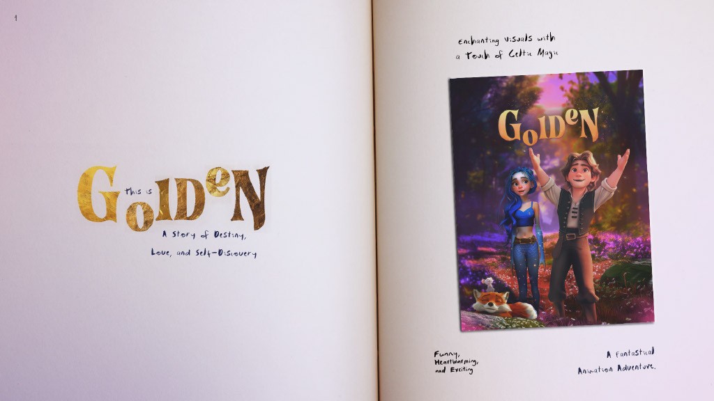 Golden Animated Concept Stefanie Engl