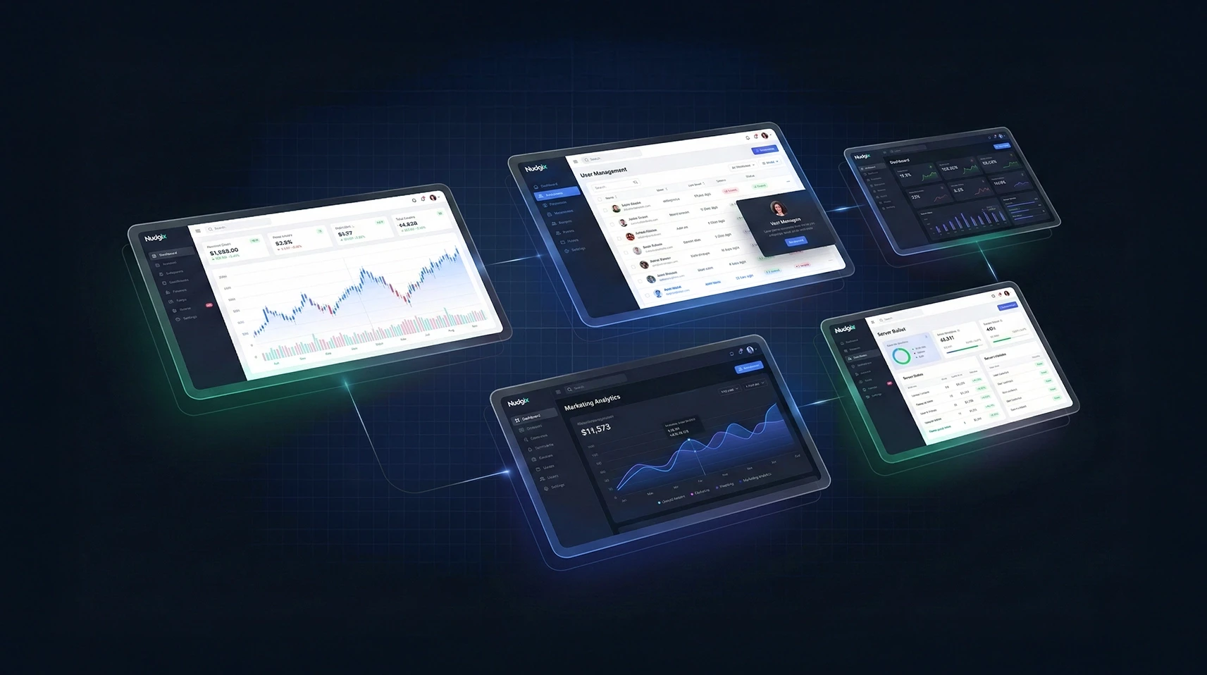 Product design strategist presenting to founders on how to transform complex technology into an investable asset for pre-seed and seed fundraising. The presentation slide, titled 'Founders: Stop Guessing,' focuses on defining a north star and mapping data to improve UX/UI strategy and prepare the MVP for investors