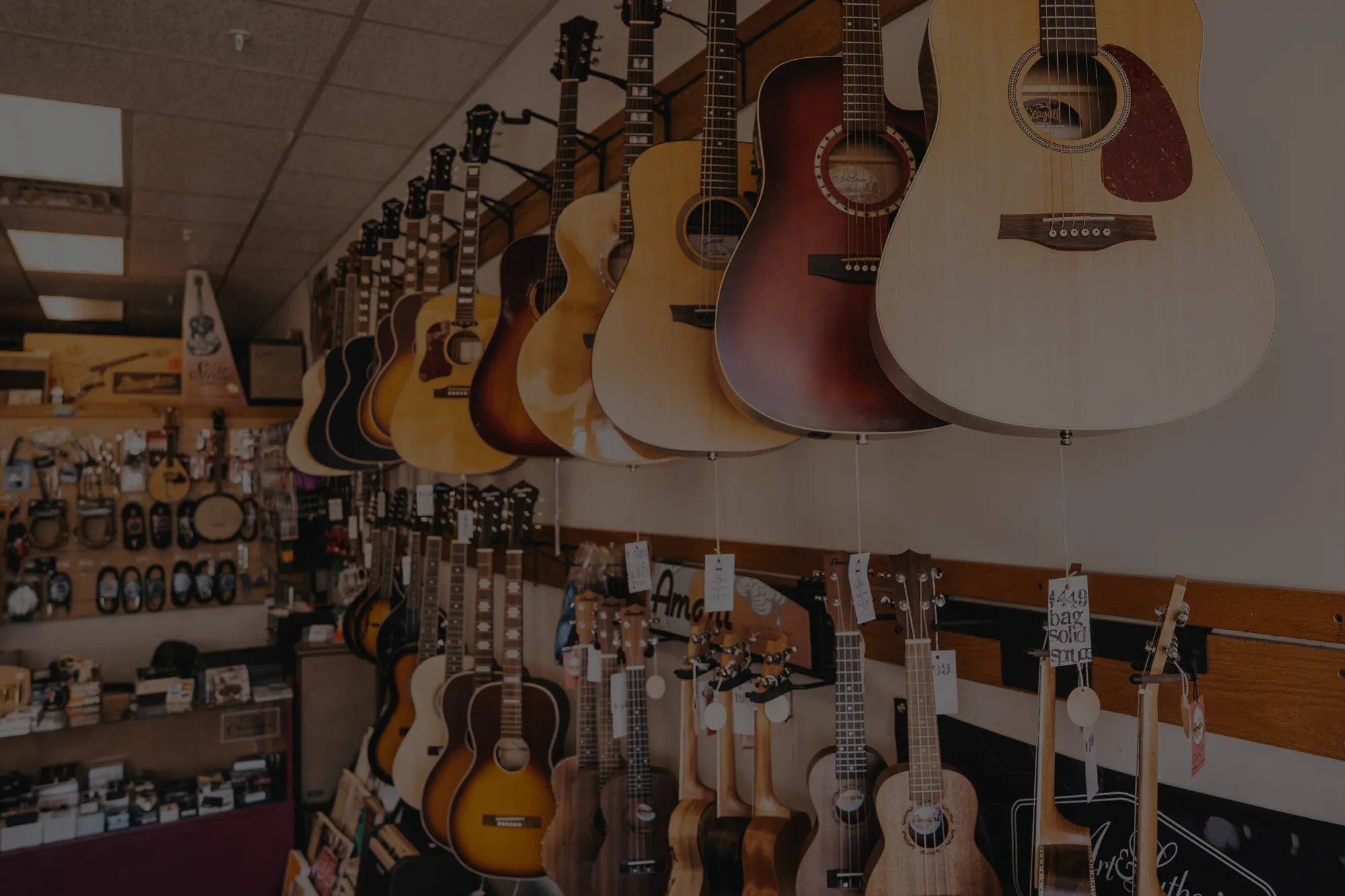 Gary's Guitars, New & used acoustic guitars