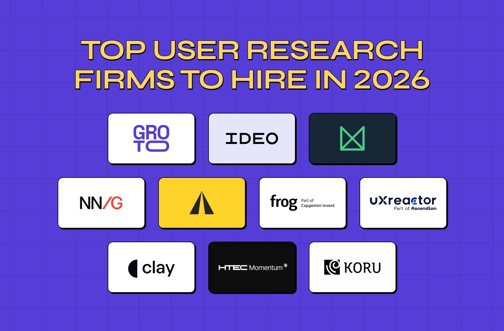 Top 10 User Research Firms to Hire in 2026