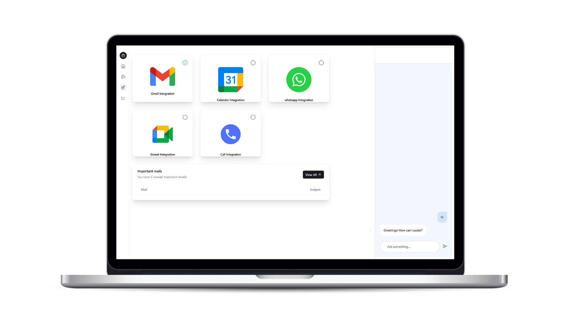 Screenshot of Notion template homepage