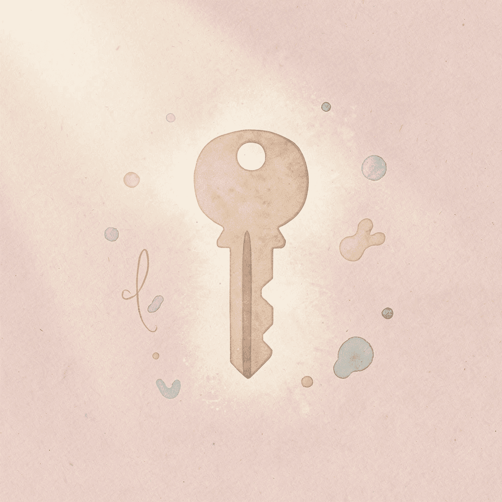 Key icon highlighting the importance of gender-specific Arabic endings
