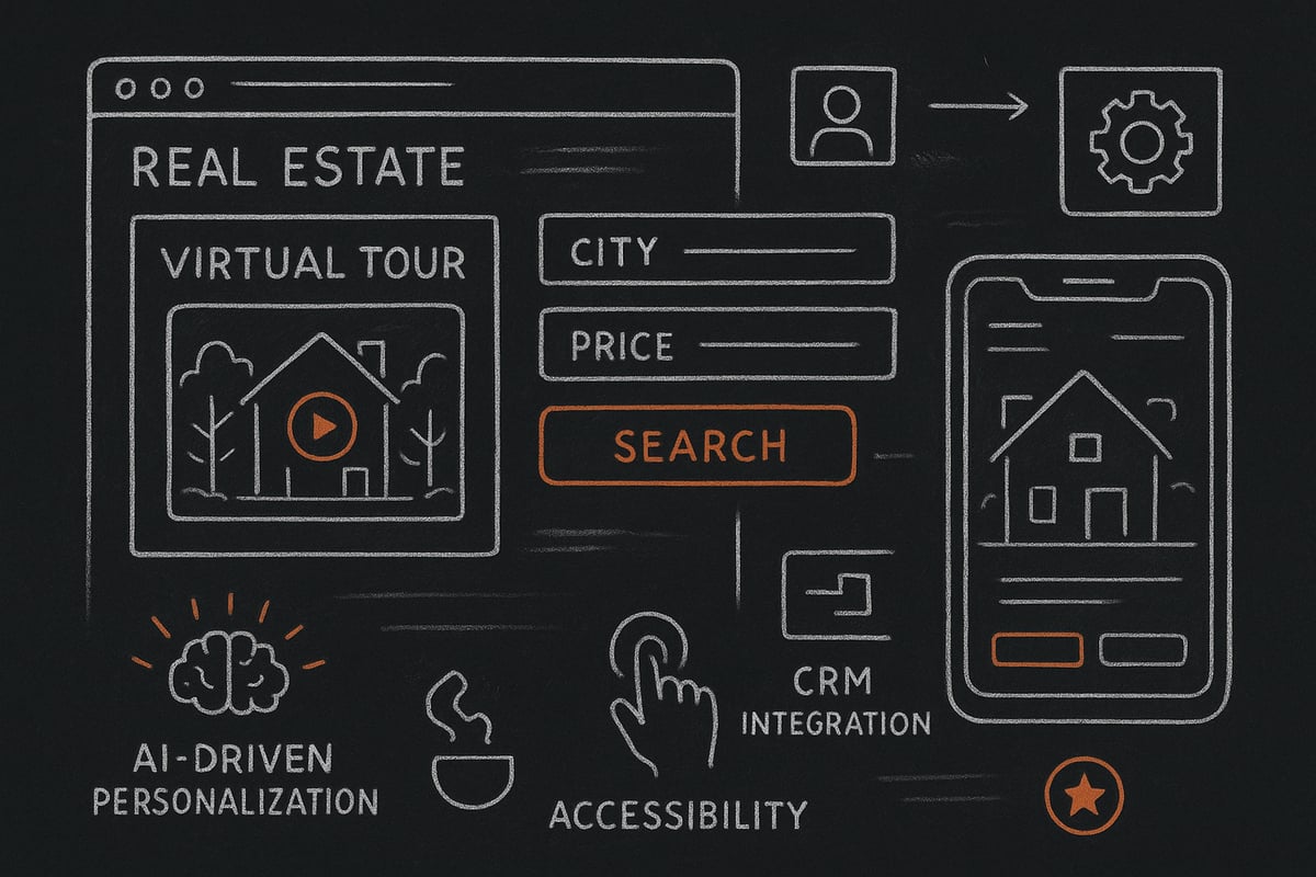 7 Must-Know Trends in Web Design for Estate Agents 2025