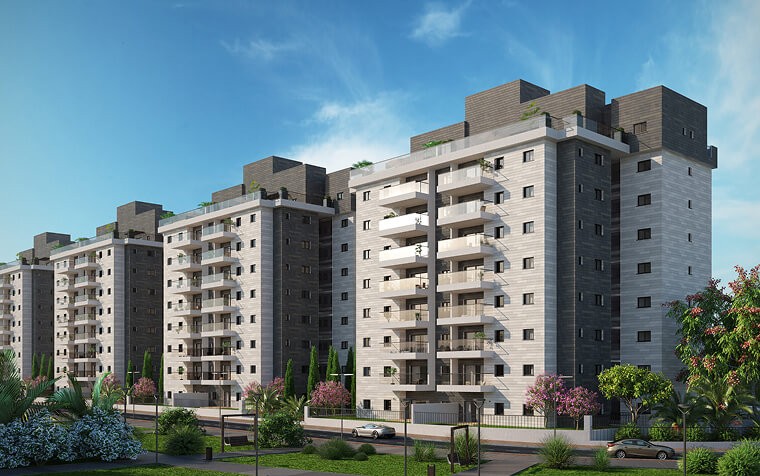 תמונה של סימולציית פרויקט בנייה נדלני מחברת קבלן