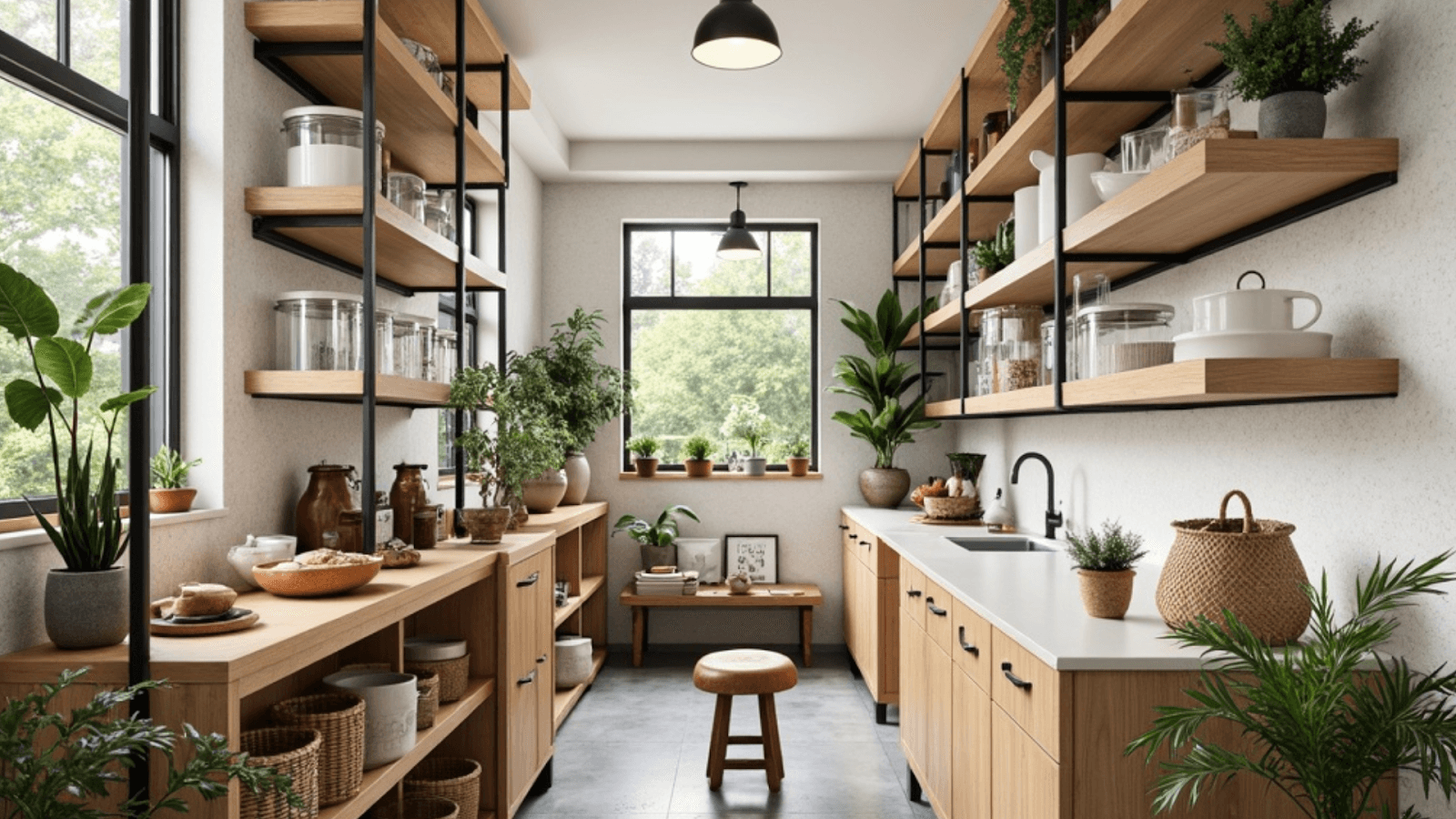  Scandinavian Minimalist Store Room