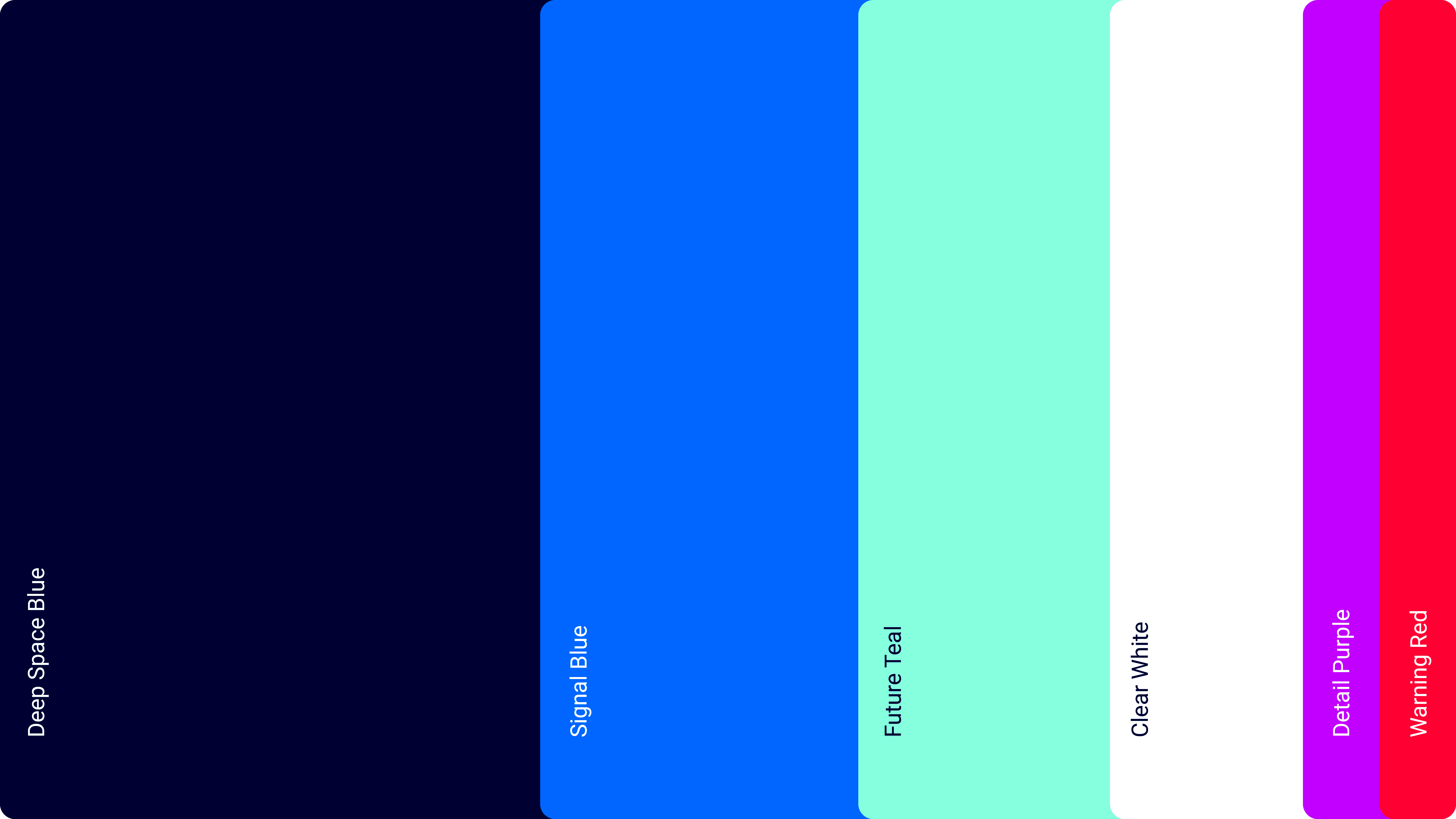 Temtum branding Cryptocurrency Colour palette
