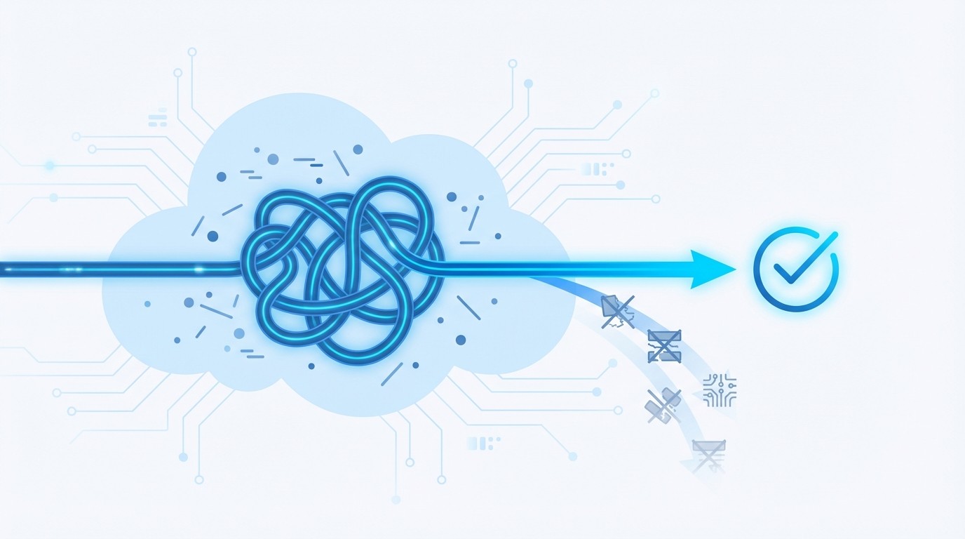 Conversation Metrics Hide the Truth: Resolution KPIs Cut Cost to Serve concept illustration - RadMedia