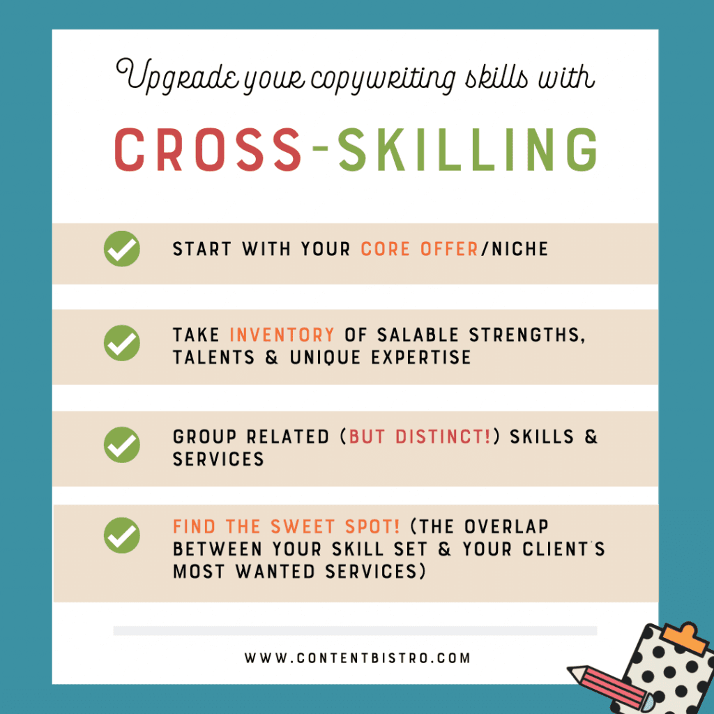 How to upgrade your copywriting skills with cross-skilling