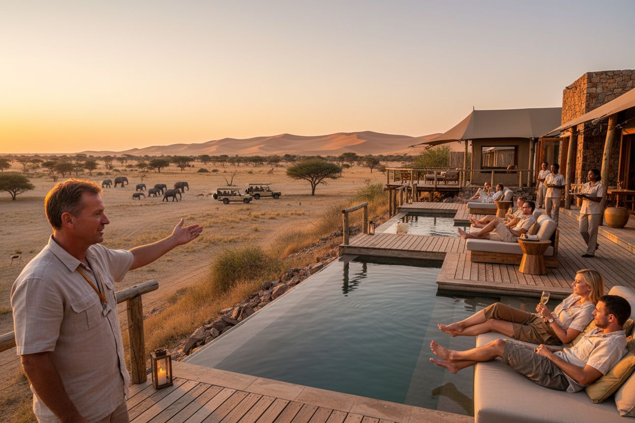 luxury safari lodge Africa