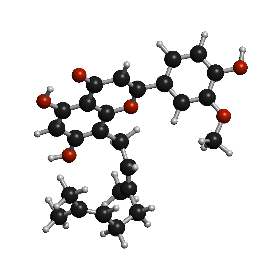 Cannflavin C molecular structure