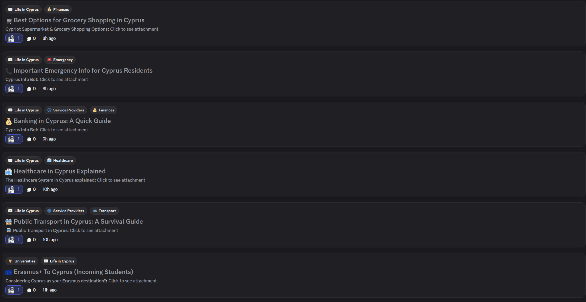 A visual from the dashboard of Solaris