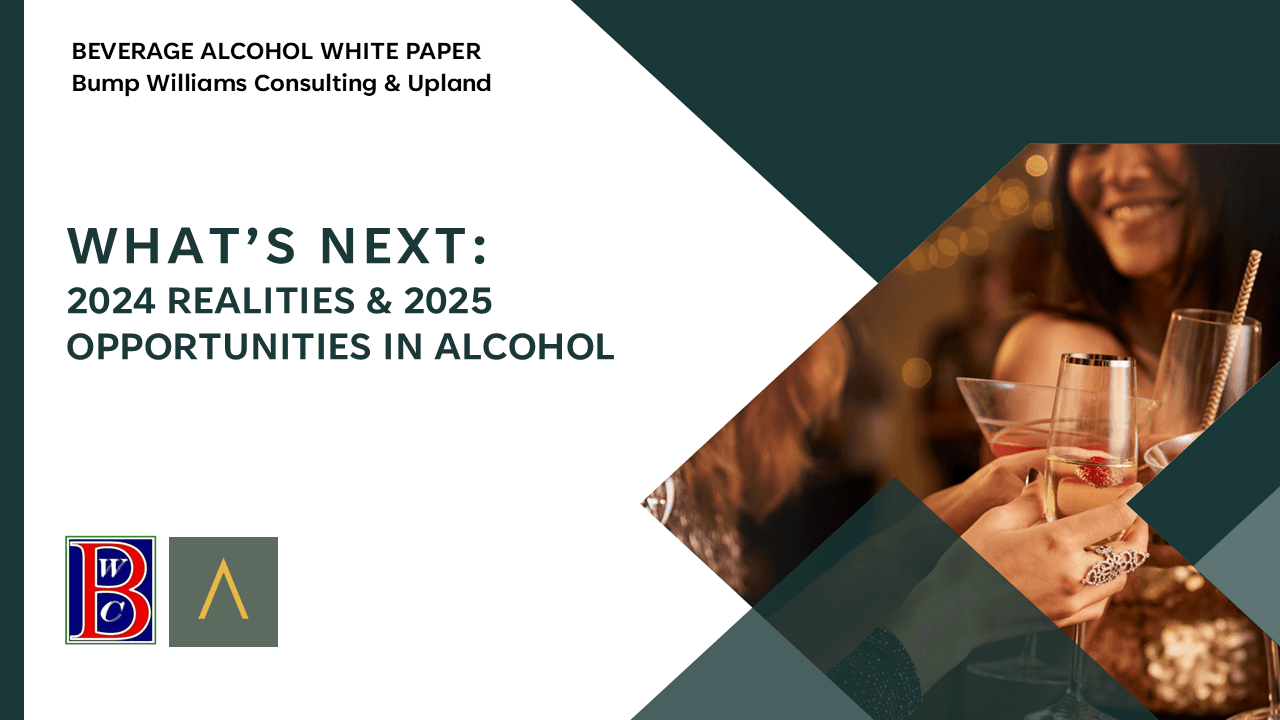 Slide 1: What's next: 2024 realities and 2025 opportunities in alcohol