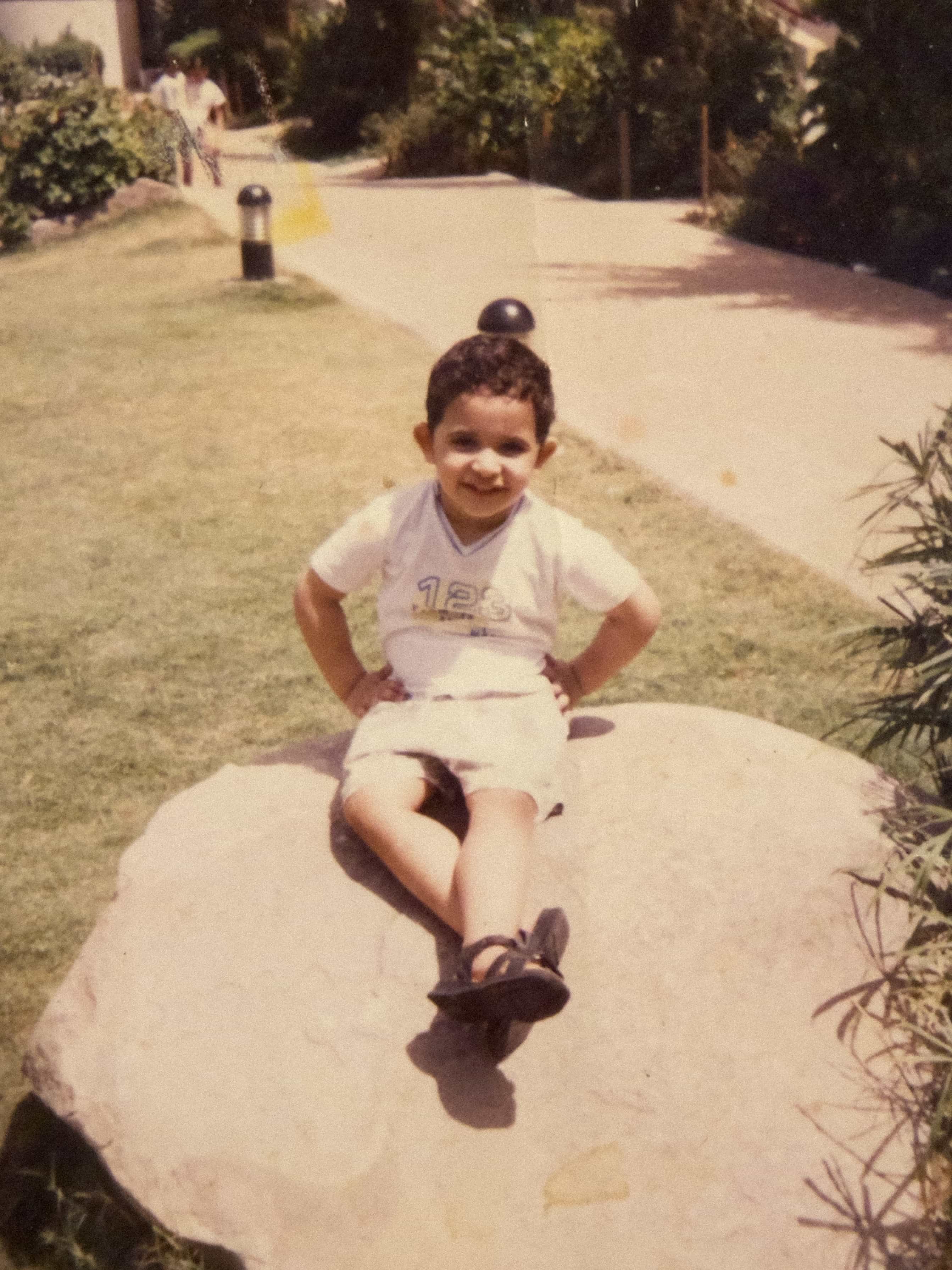 A picture of young Basl