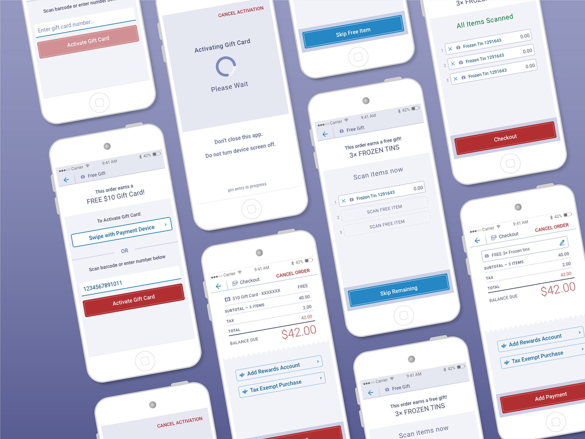Product interface design 9