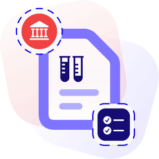 Industry blueprint biotech regulatory icon