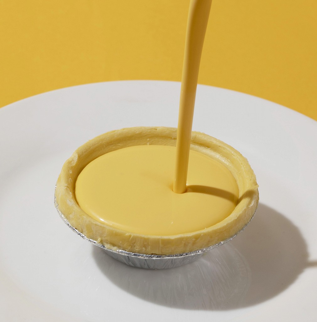 Frozen egg tart liquid for bakery