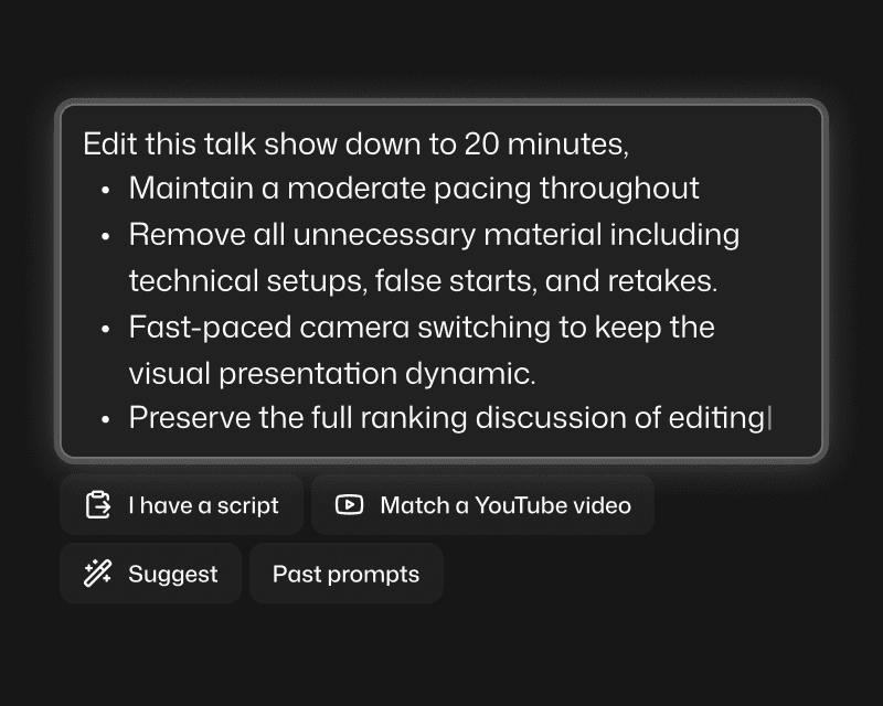 Selects set directions