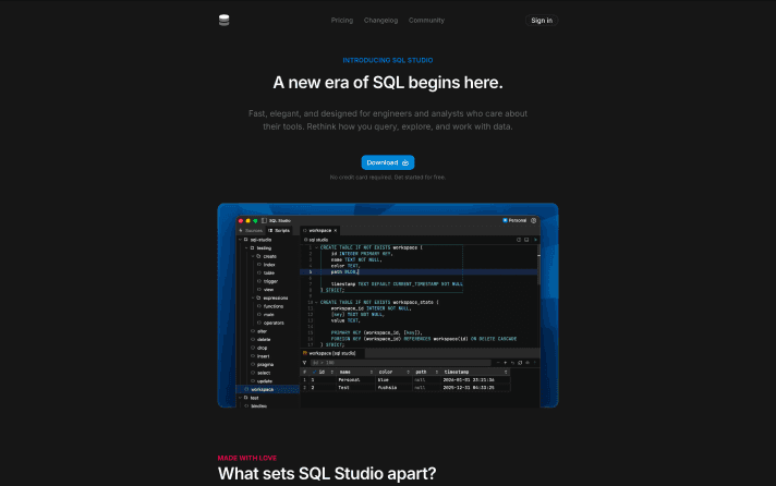 SQL Studio