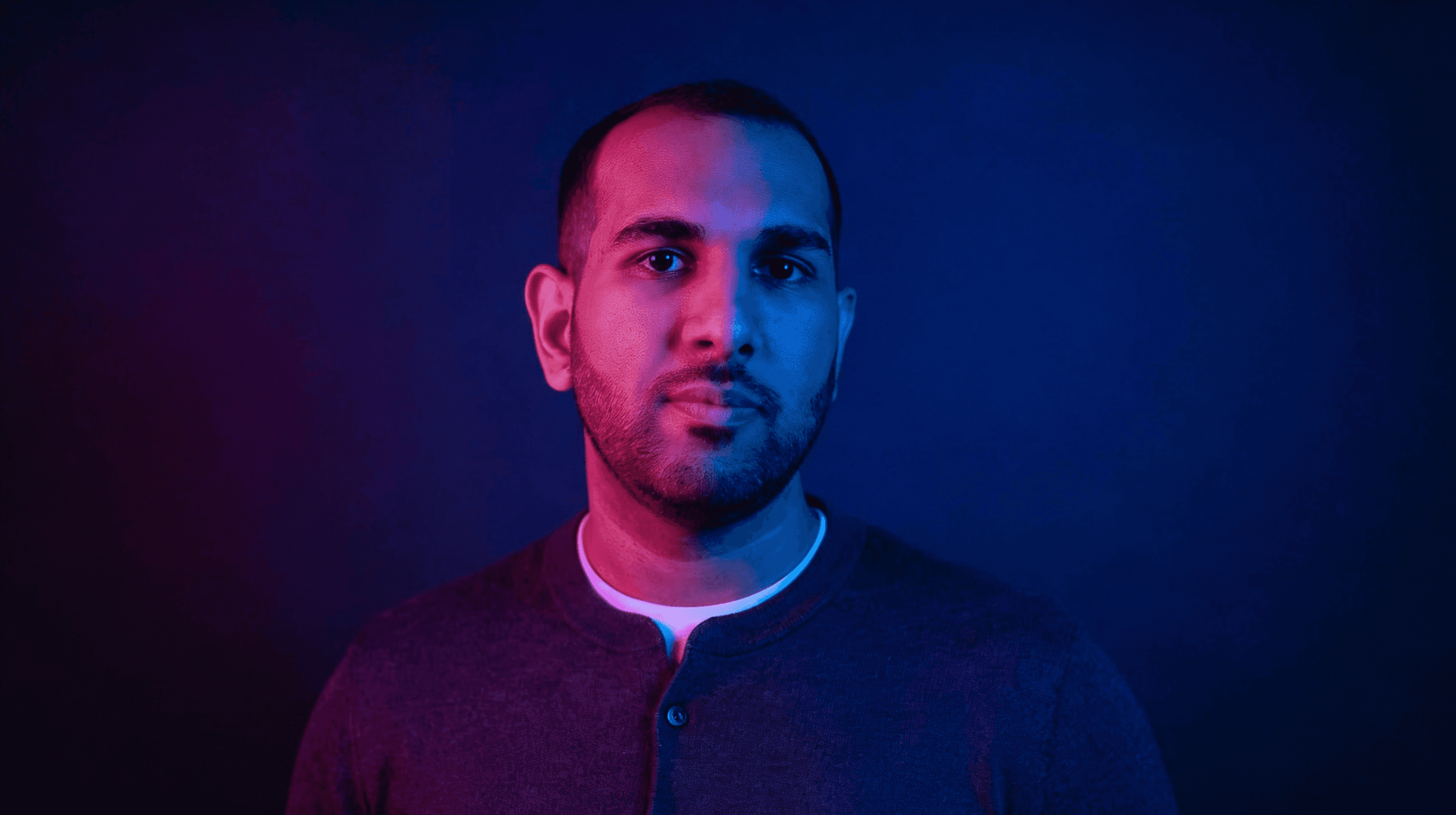 Woman with color palette