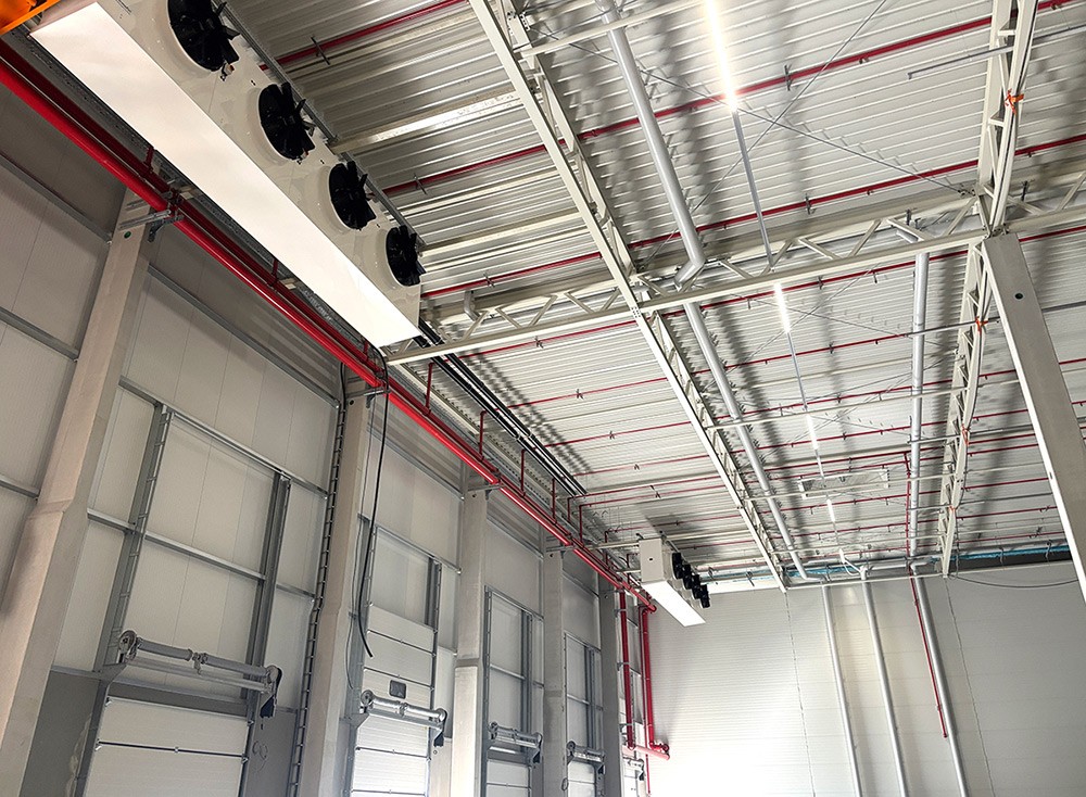 Thumbs up from lab technician for successful chemical delivery