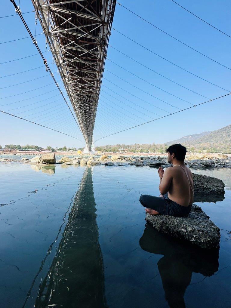 yoga under the bridge