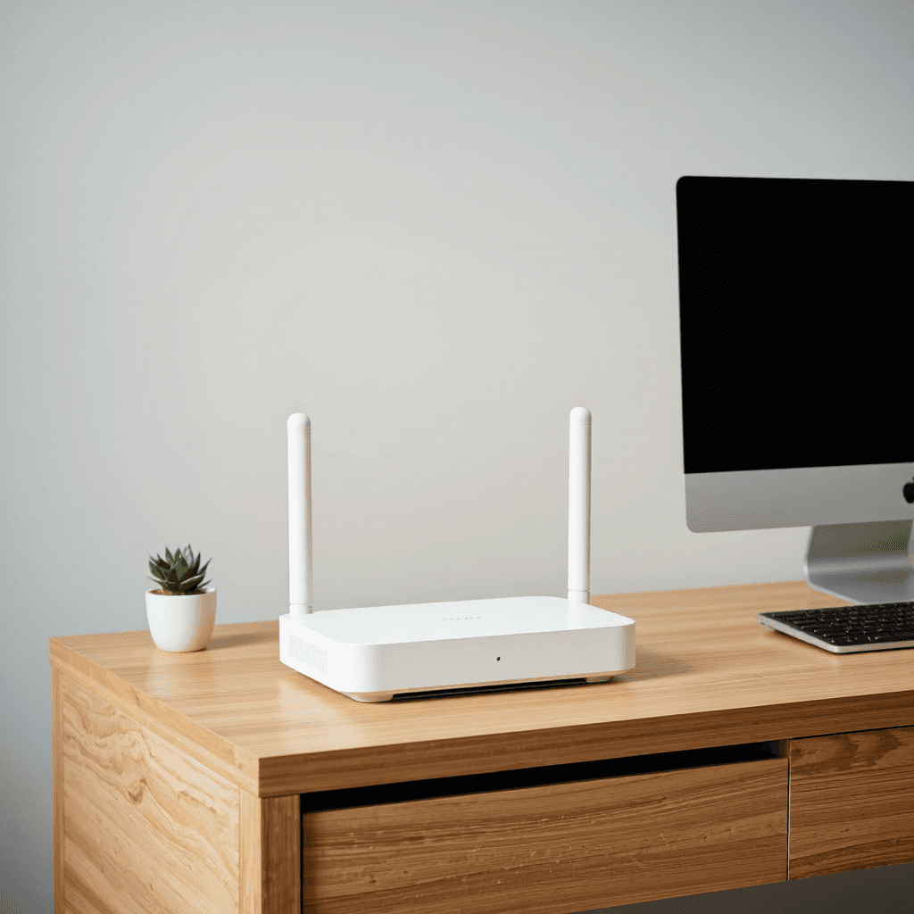 product photography of Home Wireless Networking Device