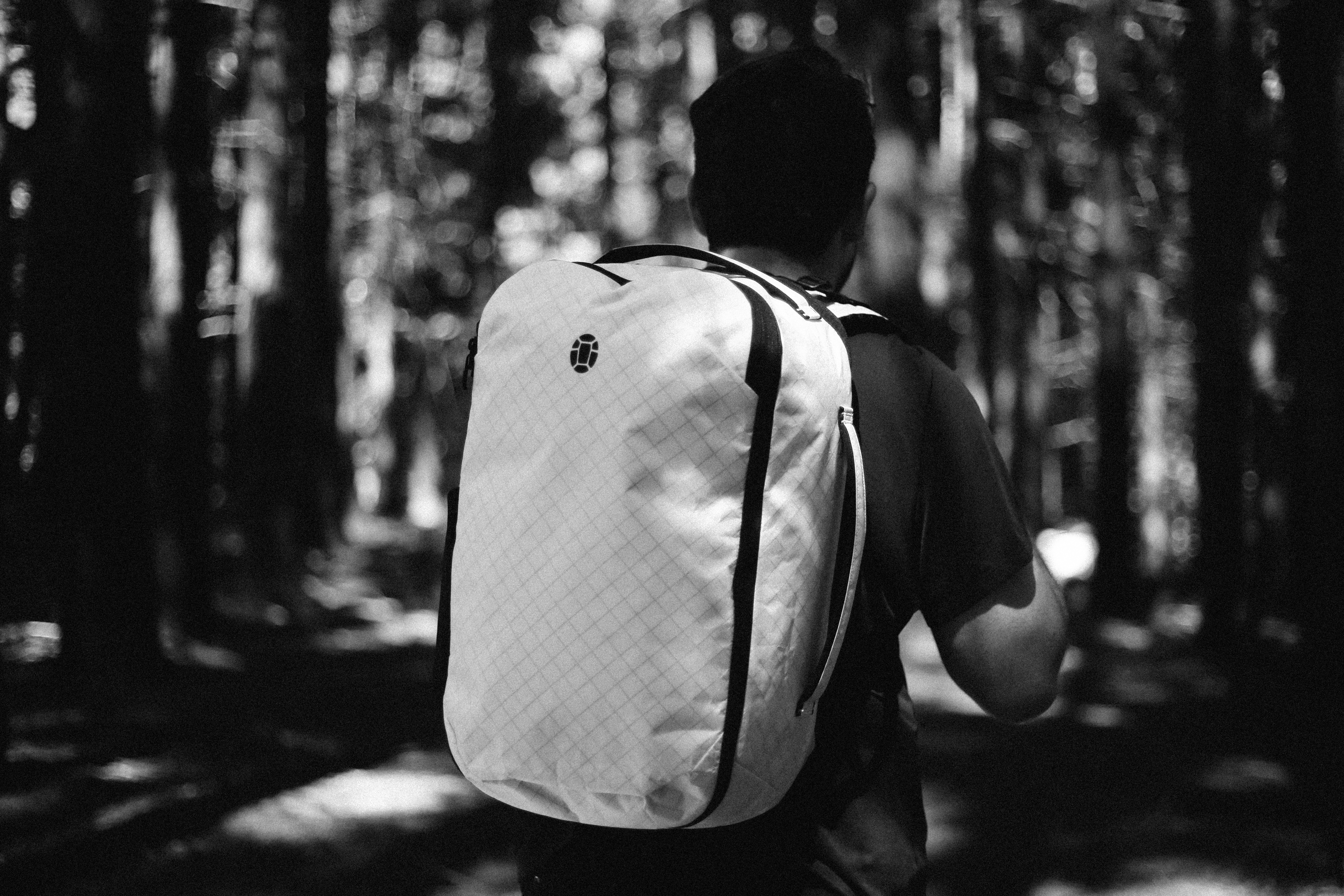 Tortuga Superlite backpack detail highlighting lightweight materials