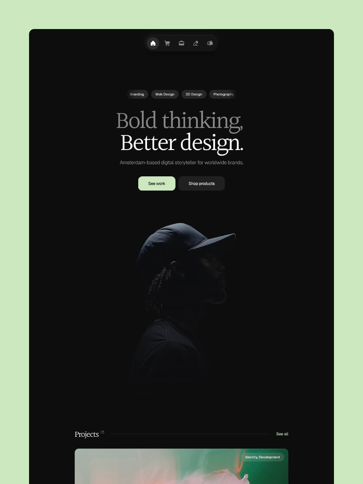 Refined Portfolio Website Template