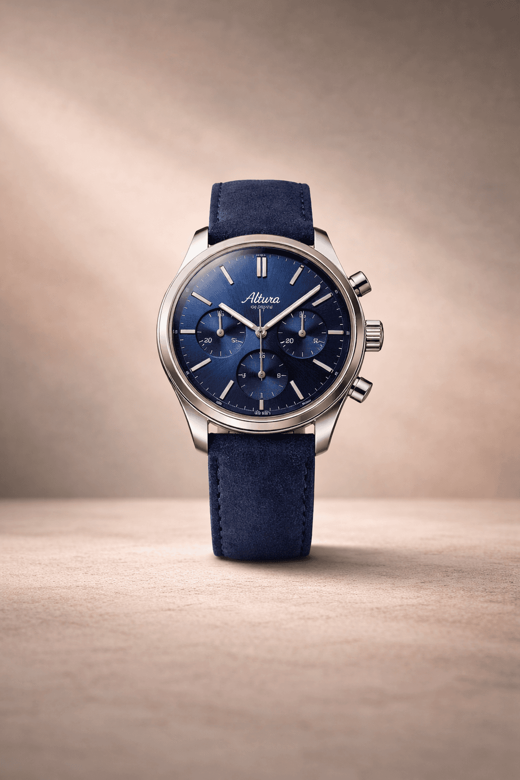 blue ALTURA front with warm background