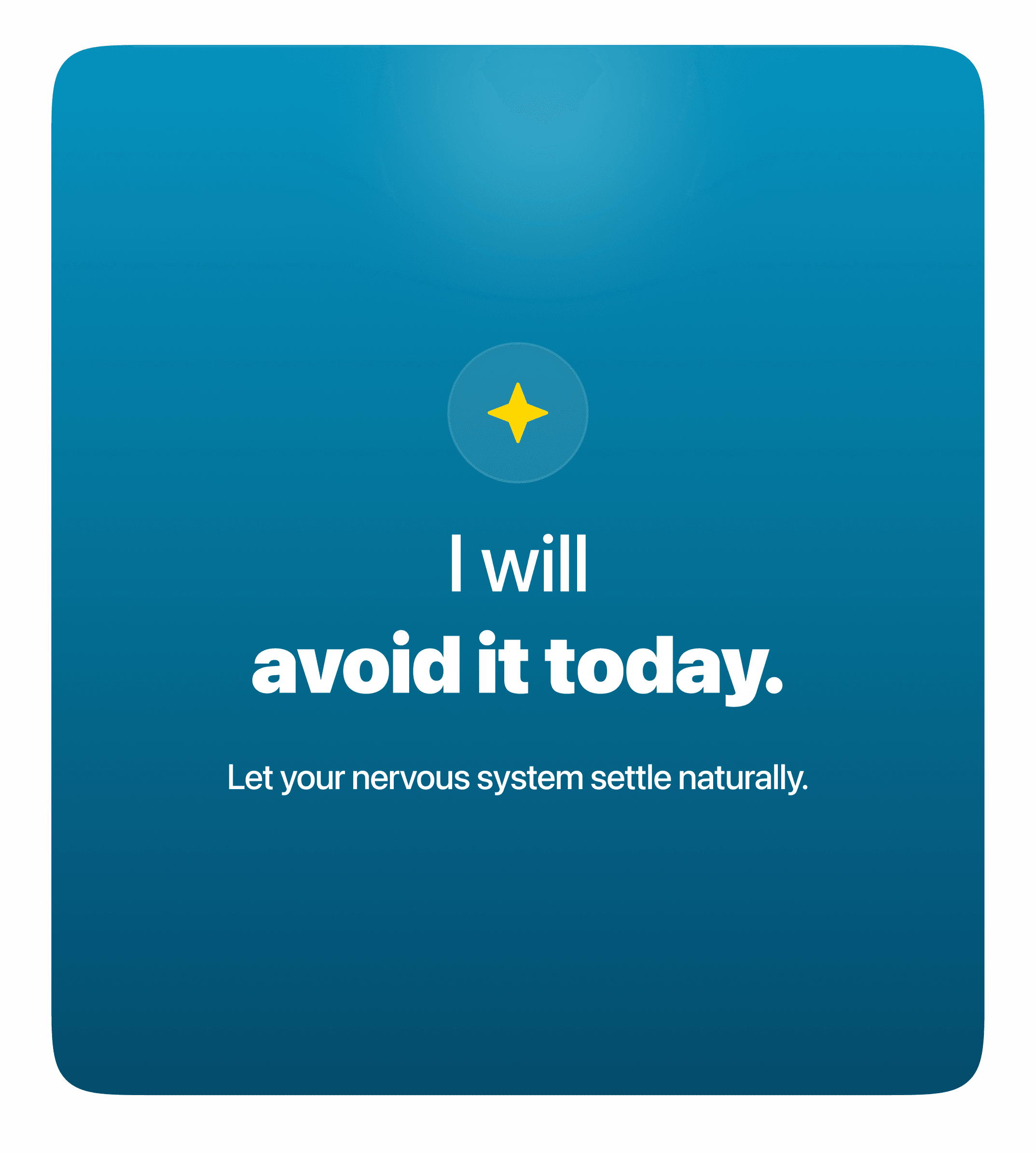 App sections illustrations