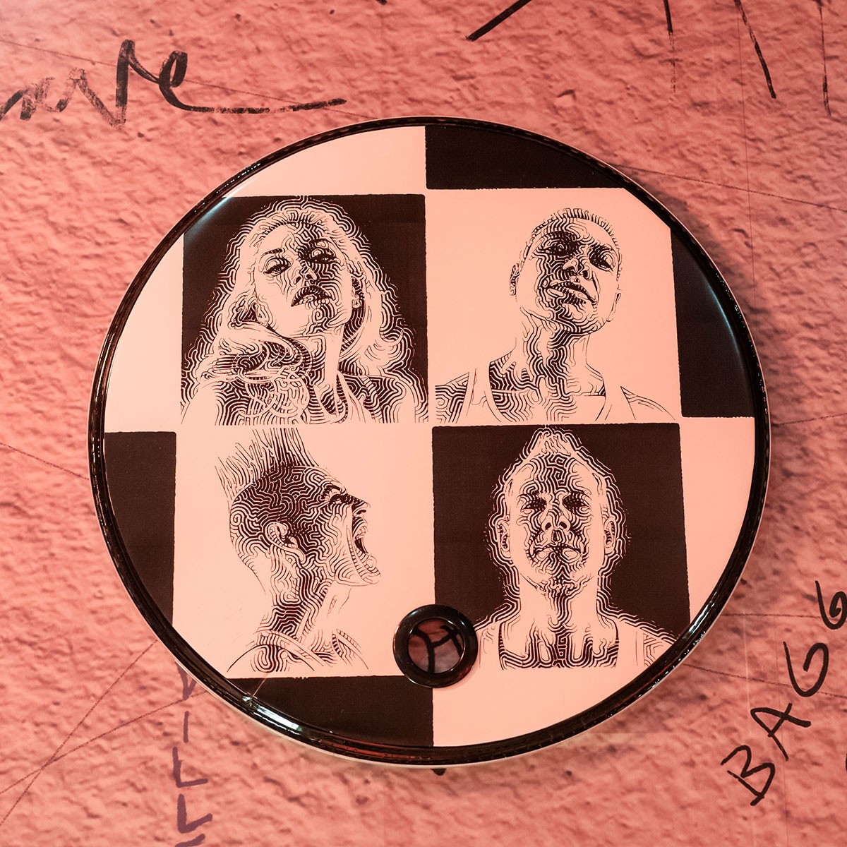 Push And Shove Drum head