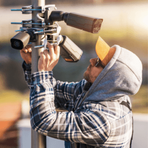 wireless CCTV installation