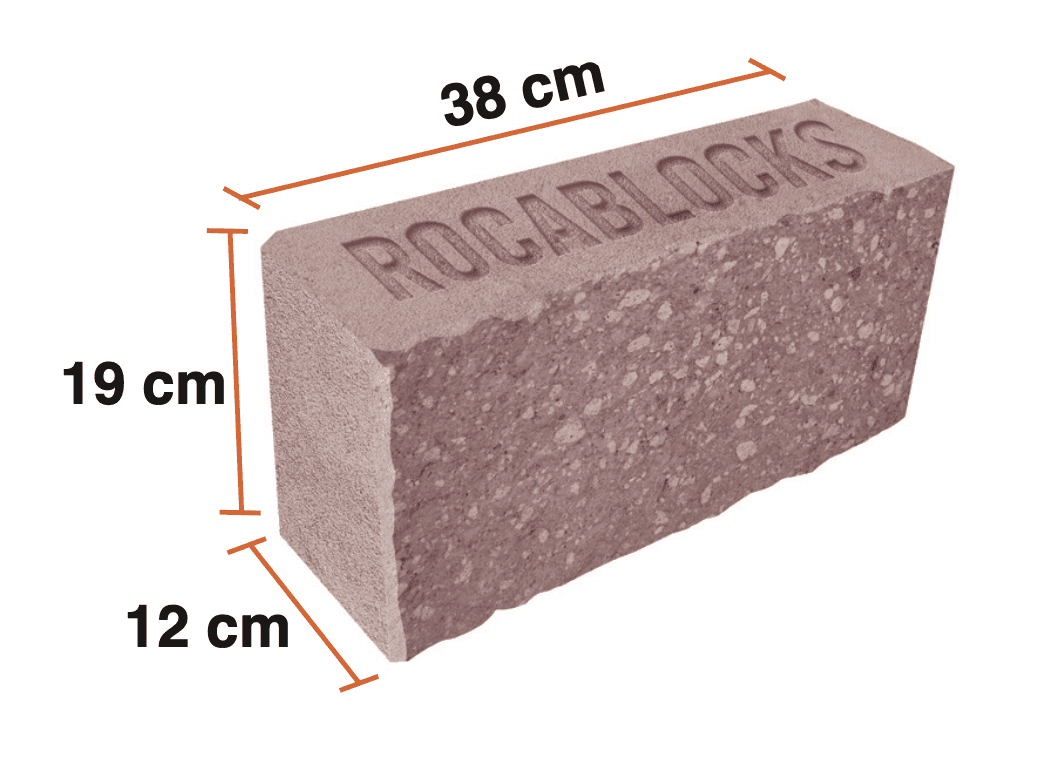 block macizo cara de piedra