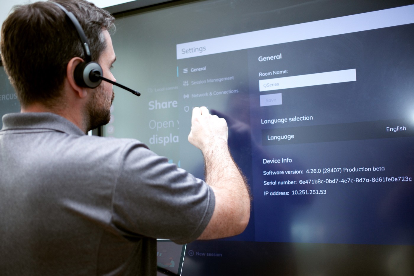 Customer support helping you with a query