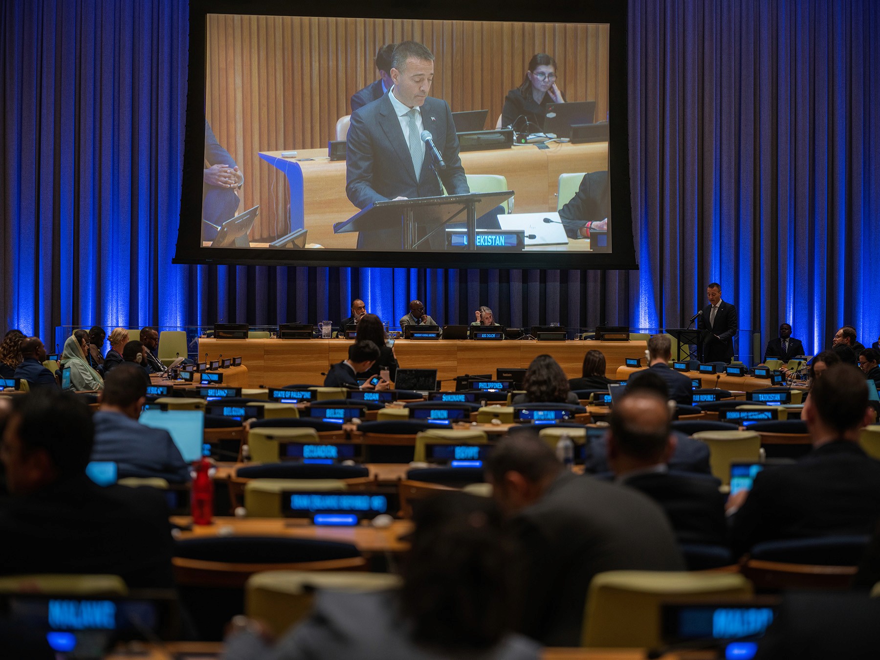 UN General Assembly 80 at the United Nations Headquarters in New York City