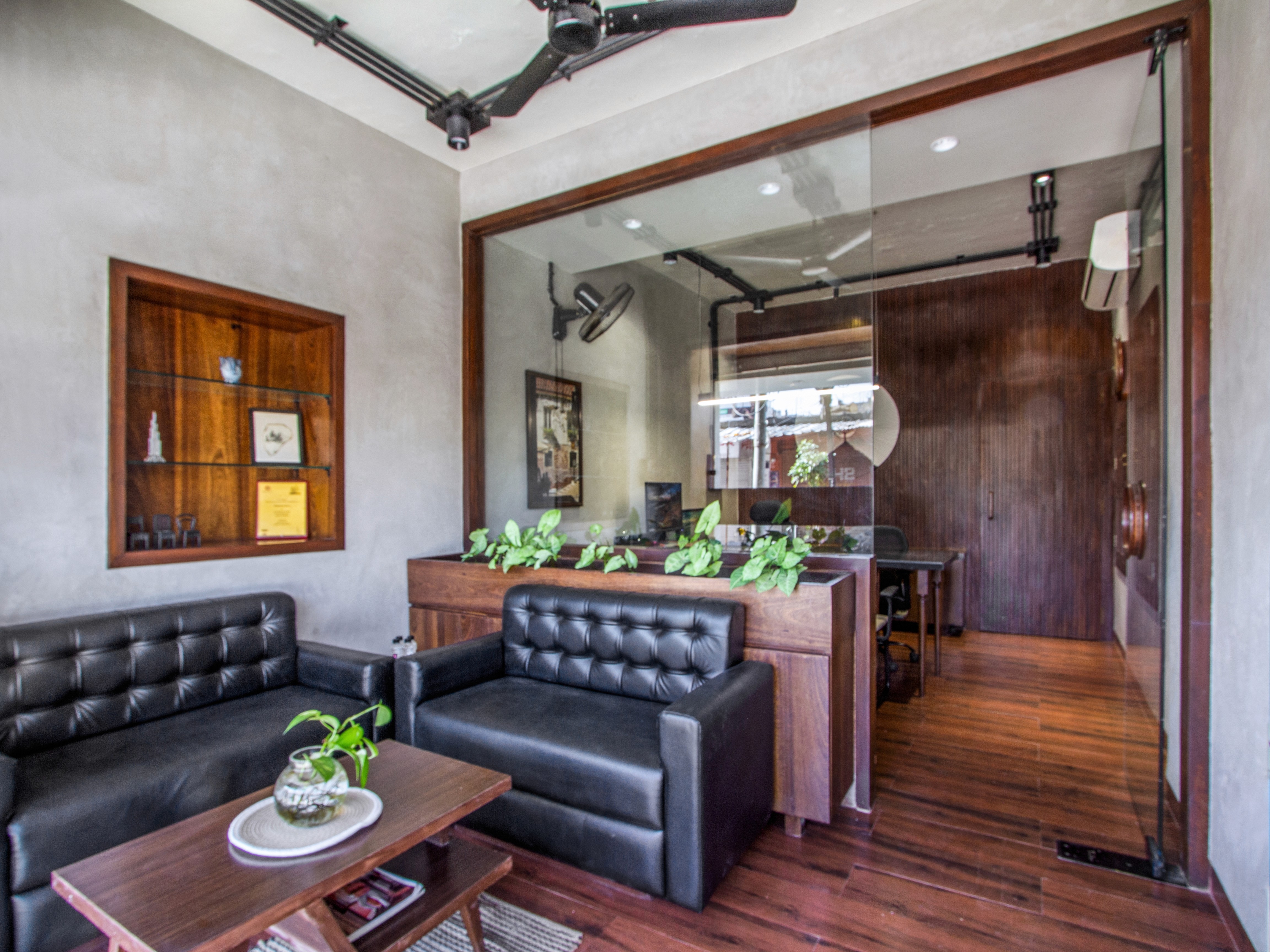 Image of Futuristic dining area