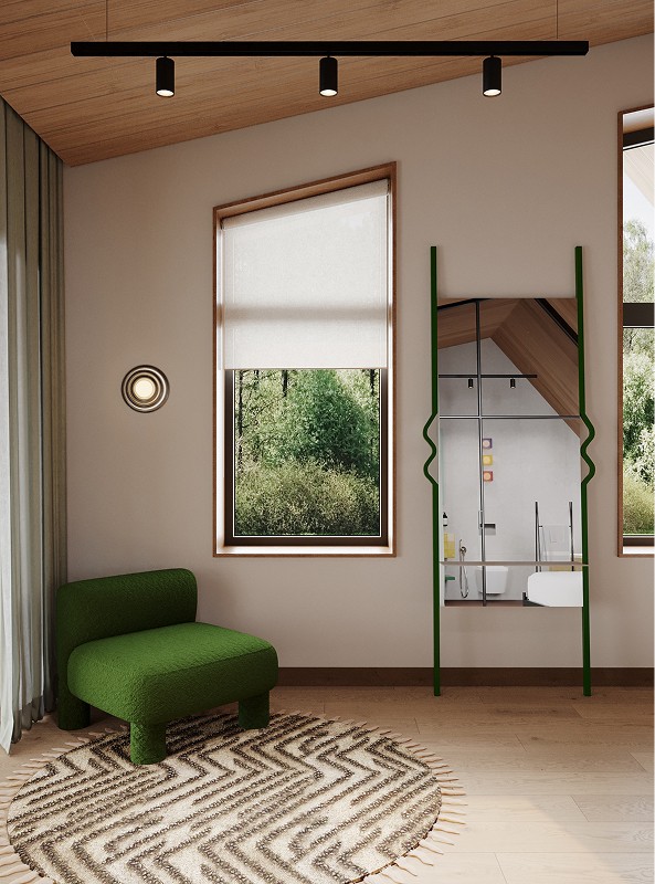 Планування апартаментів Comfort 27 м² у Львові — інвестиційна нерухомість Movin Hotel