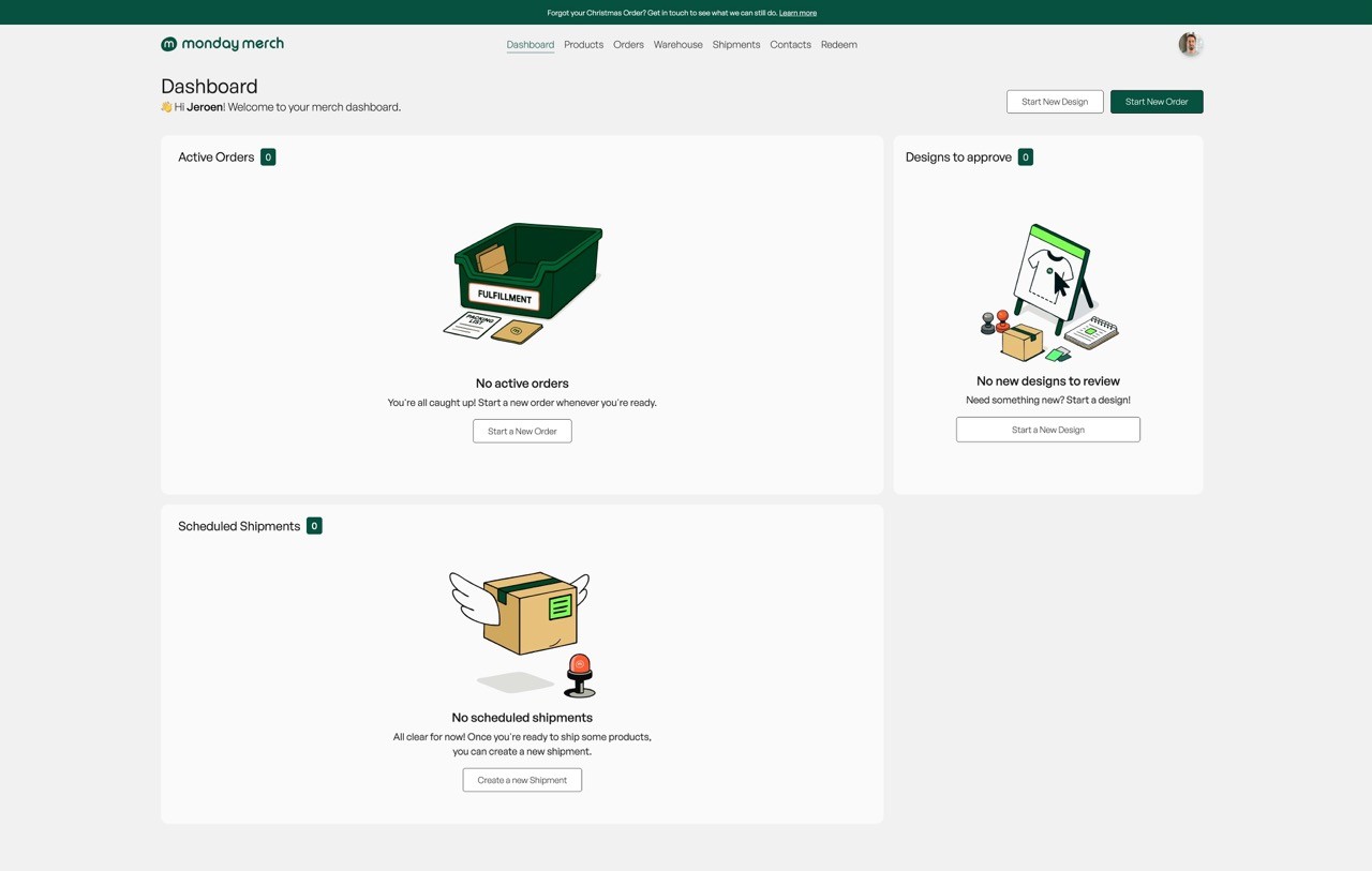 Merch Platform