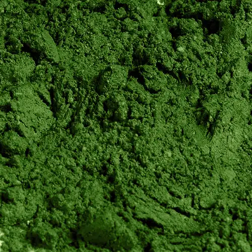 a spoon filled with dirt sitting on top of a white counter
