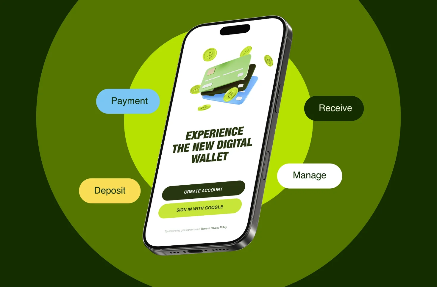 Onboarding: experience the new digital wallet