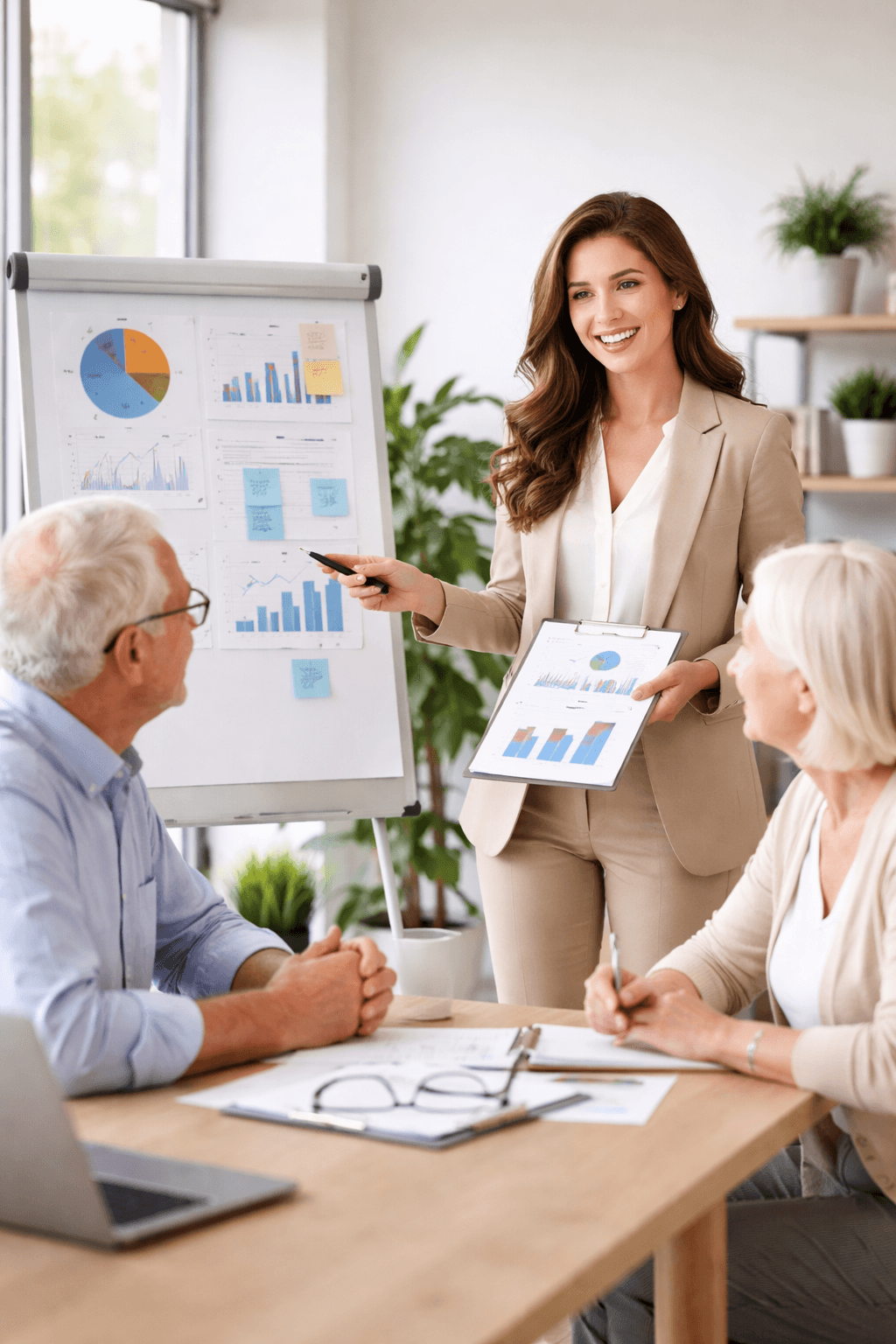 airplane at the airport