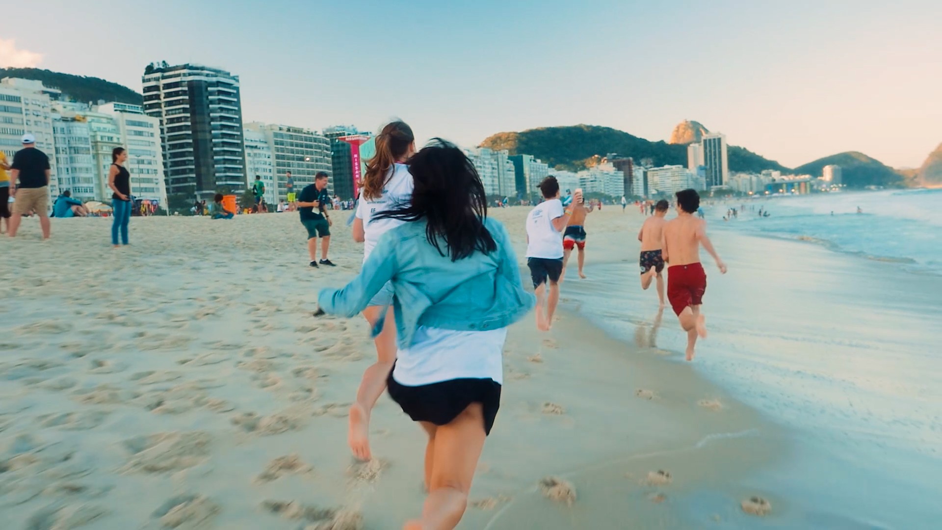 Institutional film of student having fun and celebrating during EF Youth Leadership Forum