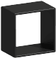 PlayStation Quadrat Grau